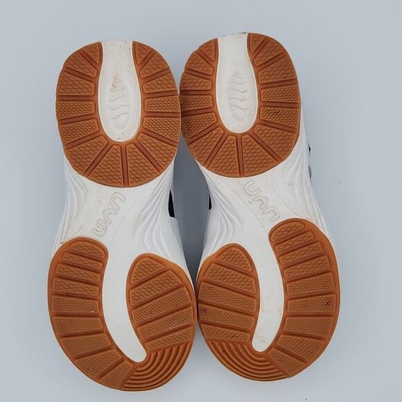 Uyn Athletic Shoes Navy Blue and White Bungee Lace Mens Size 6.5 EU 39 - Picture 7 of 7